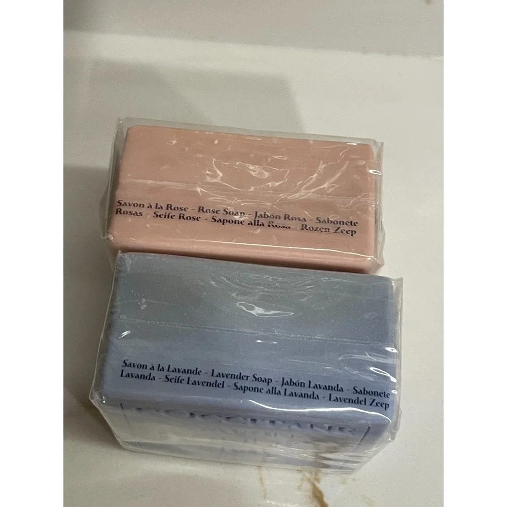 L'Occitane Bonne Mere Bar Soap‎ Bath Rose & Lavender 100 g/3.5 oz Scented New